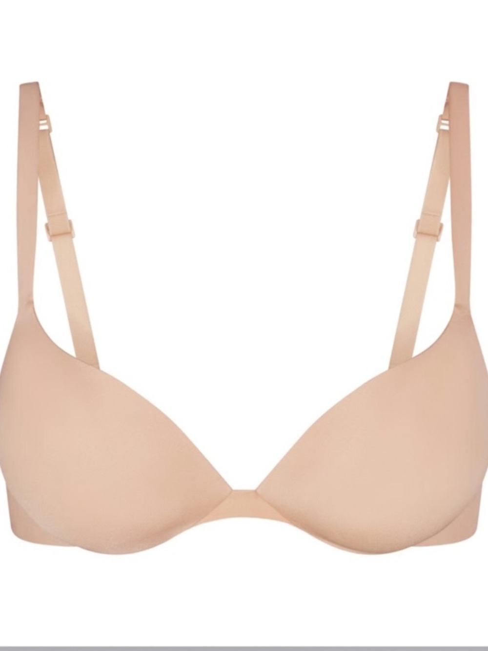 SKIMS Ultimate Push-Up Plunge Bra Clay 36DDD NWT